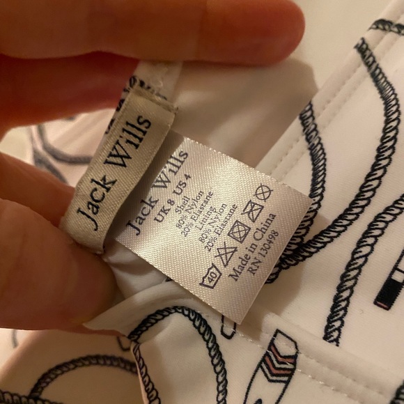 Jack Wills nautical one piece swim suit - Picture 3 of 3